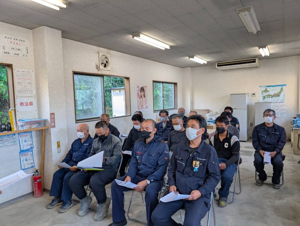 大野砕石 安全大会